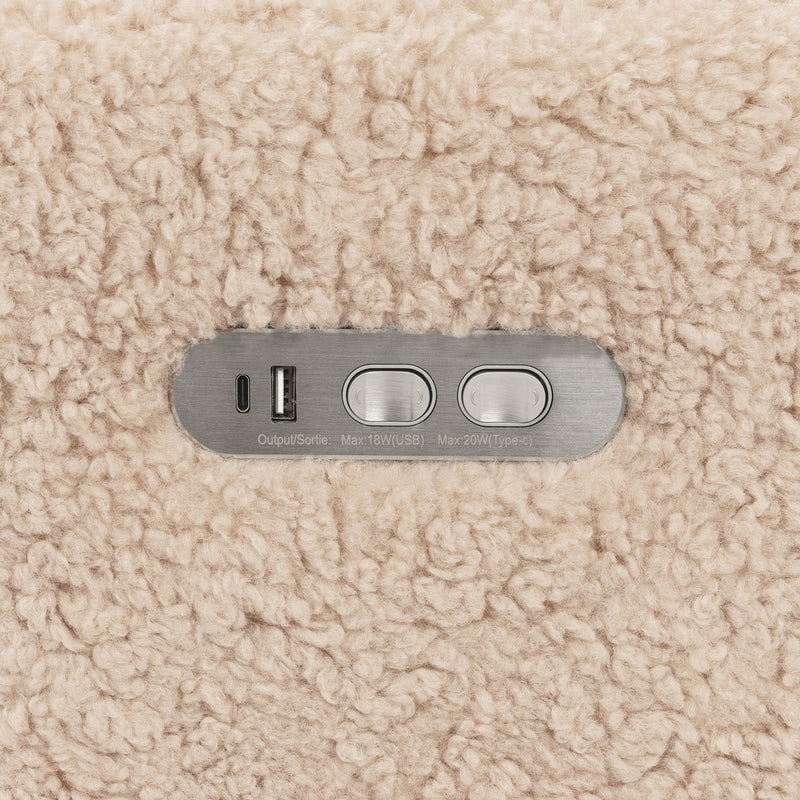 Babyletto Kiwi Plus Power Recliner and Swivel Glider with Power Adjustable Headrest and USB Port