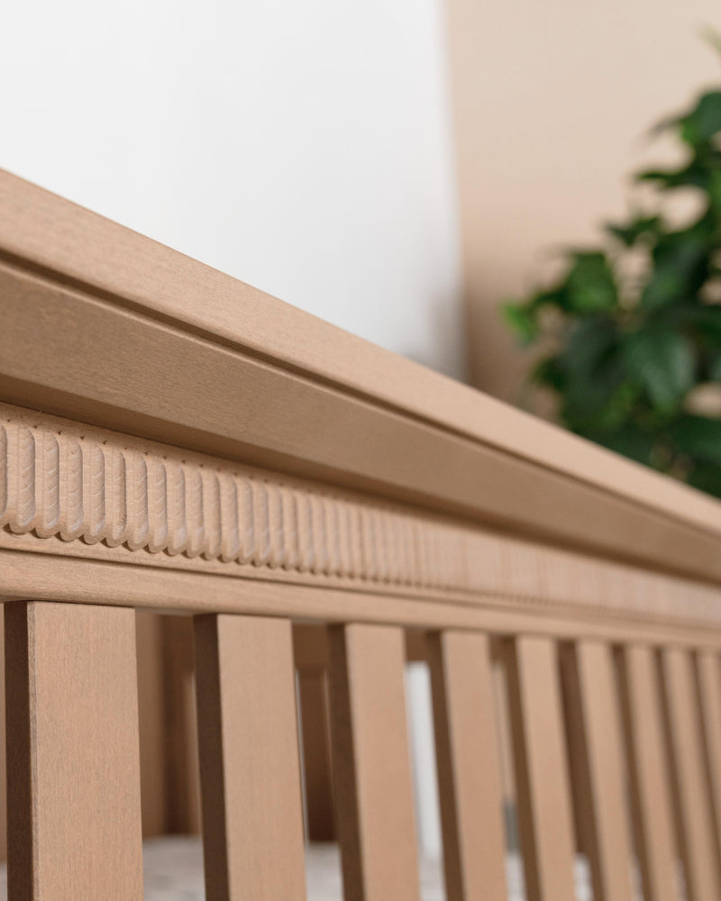 Silva Furniture Edison Crib | 5-in-1 Convertible | Solid Wood