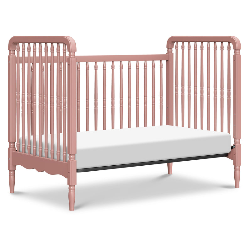 Namesake Liberty 3-in-1 Convertible Spindle Crib with Toddler Bed Conversion Kit