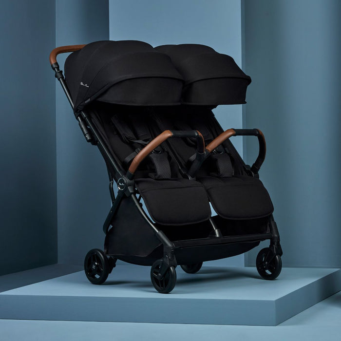 Silver Cross Jet Double Stroller + Accessory Bundle
