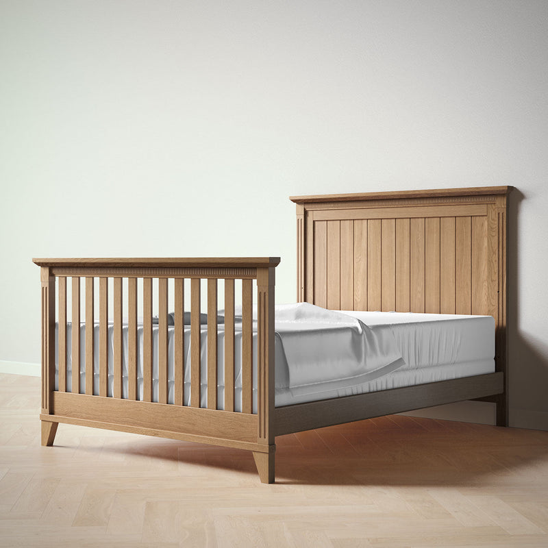 Silva Furniture Edison Crib | 5-in-1 Convertible | Solid Wood