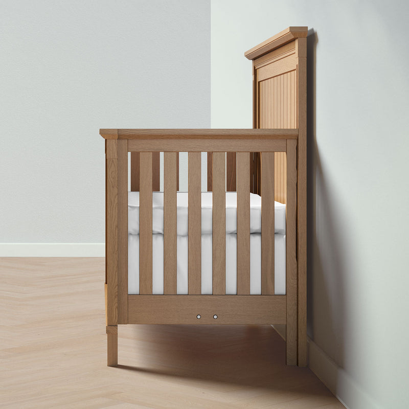Silva Furniture Edison Crib | 5-in-1 Convertible | Solid Wood