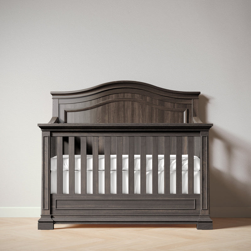 Silva Furniture Jordan Crib | 5-in-1 Convertible | Solid wood