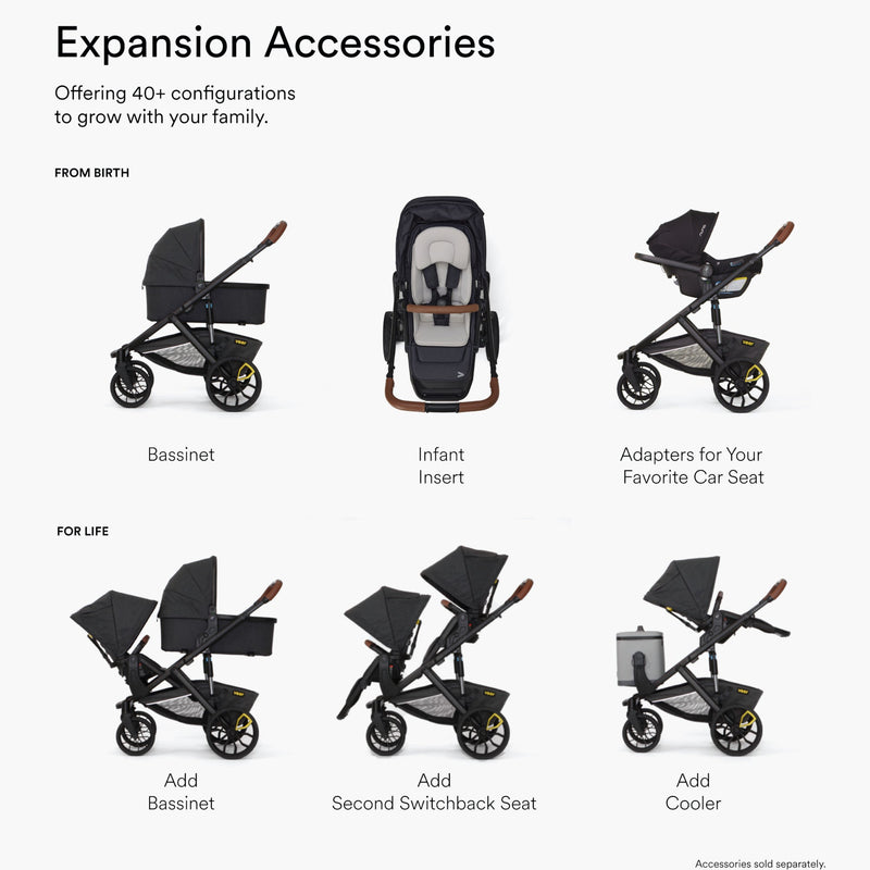Veer Switch&Roll Stroller (Switchback Seat, &Roll Frame)