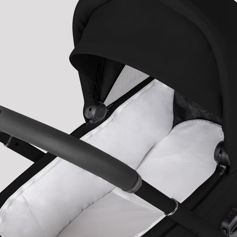 Silver Cross Breez Compact Stroller + Folding Bassinet Bundle