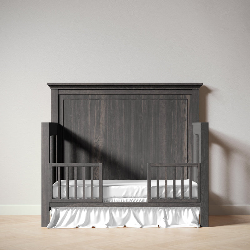 Silva Furniture Jackson Crib | 5-in-1 Convertible | Solid Wood