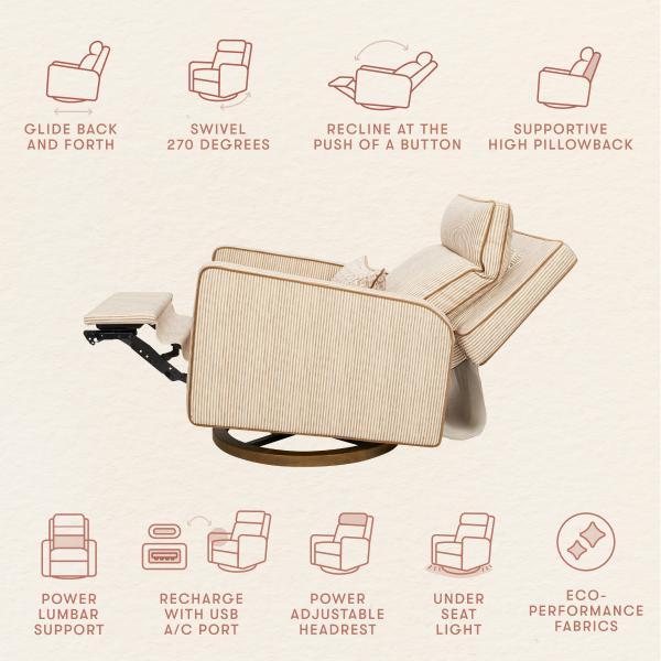 Nate Berkus x Babyletto Sigi Pro Power Recliner