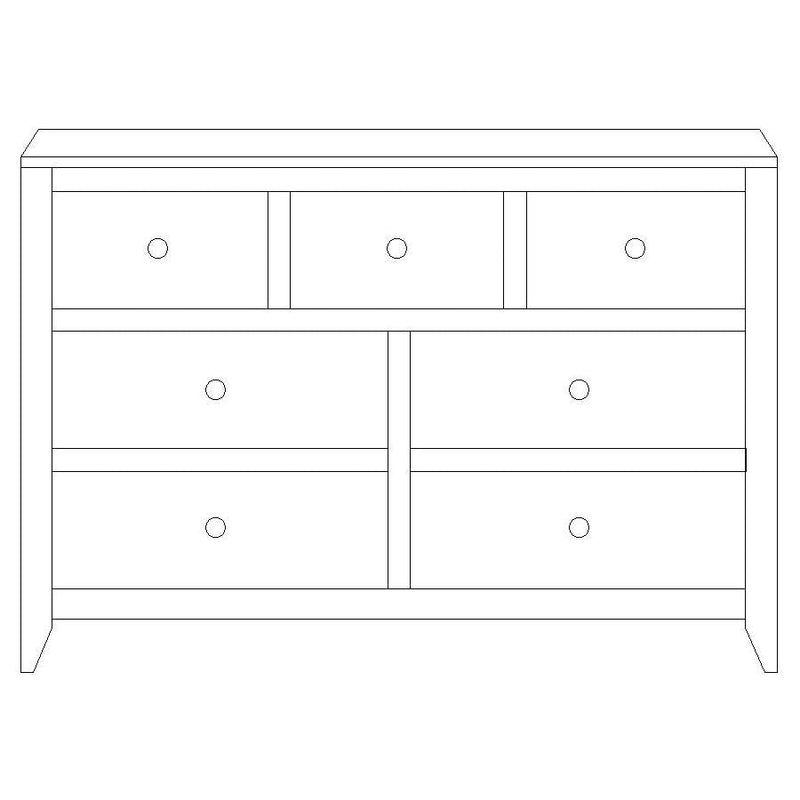 Milk Street Baby Mira 7-Drawer Dresser