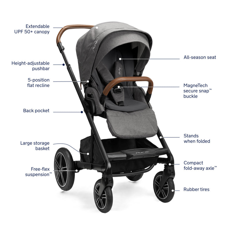 Nuna MIXX Next Stroller + PIPA Urbn Travel System
