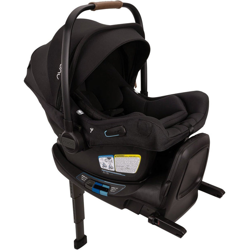 Nuna MIXX Next with Magnetic Buckle + PIPA Aire RX Infant Car Seat with Relx base Travel System