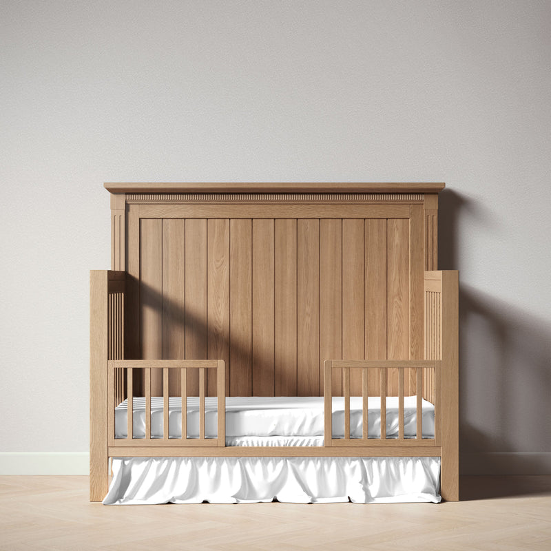 Silva Furniture Edison Crib | 5-in-1 Convertible | Solid Wood