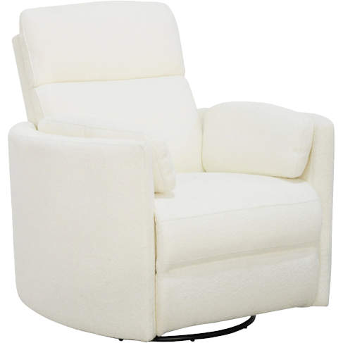 Parker House Radius Plus Swivel Glider Recliner with Power Tilt Headrest