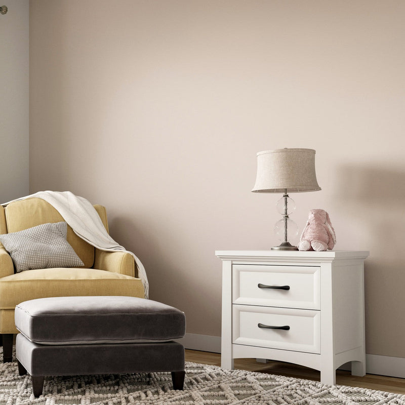Silva Furniture Serena Nightstand | Nursery Side Table