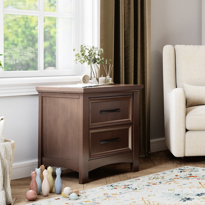 Silva Furniture Serena Nightstand | Nursery Side Table