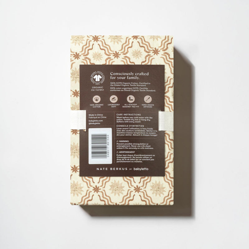 Nate Berkus x Babyletto All-Stages Bassinet Sheet