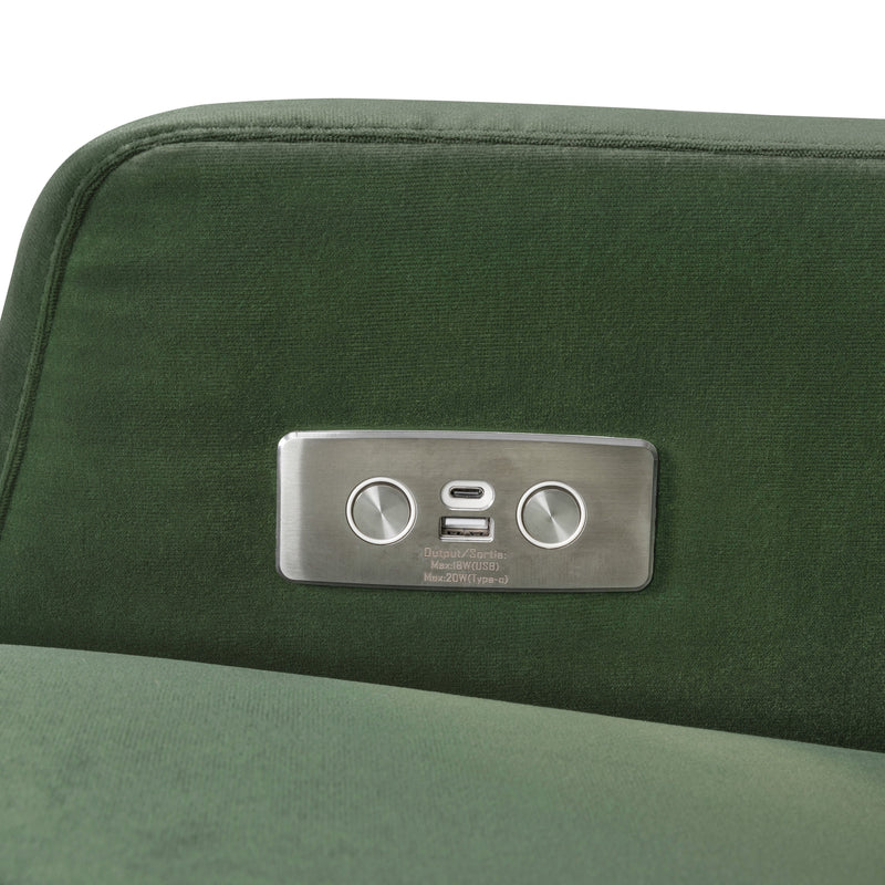 Namesake Crewe Electronic Recliner and Swivel Glider