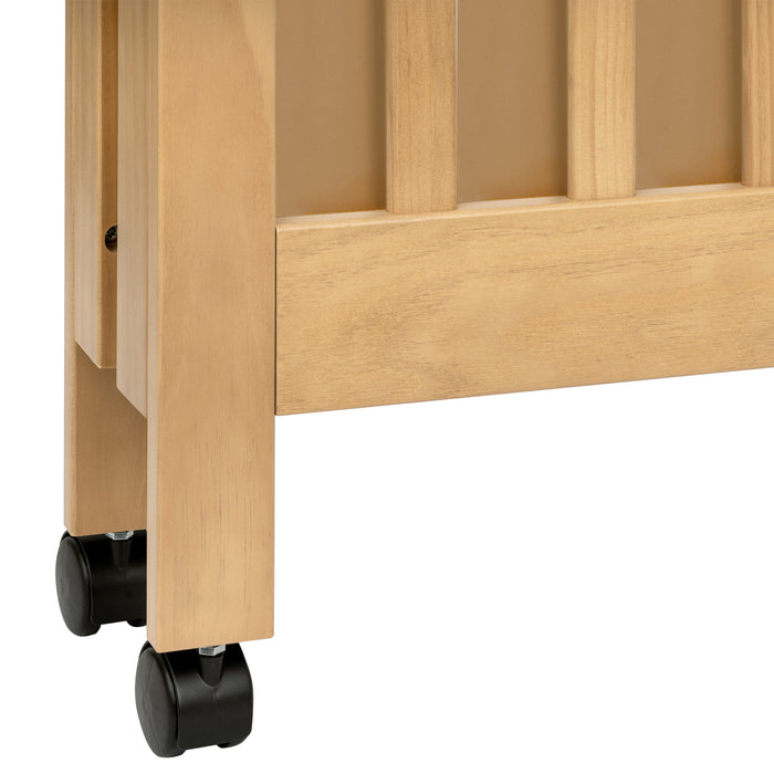 Babyletto Maki Portable Folding Crib with Toddler Bed Conversion Kit