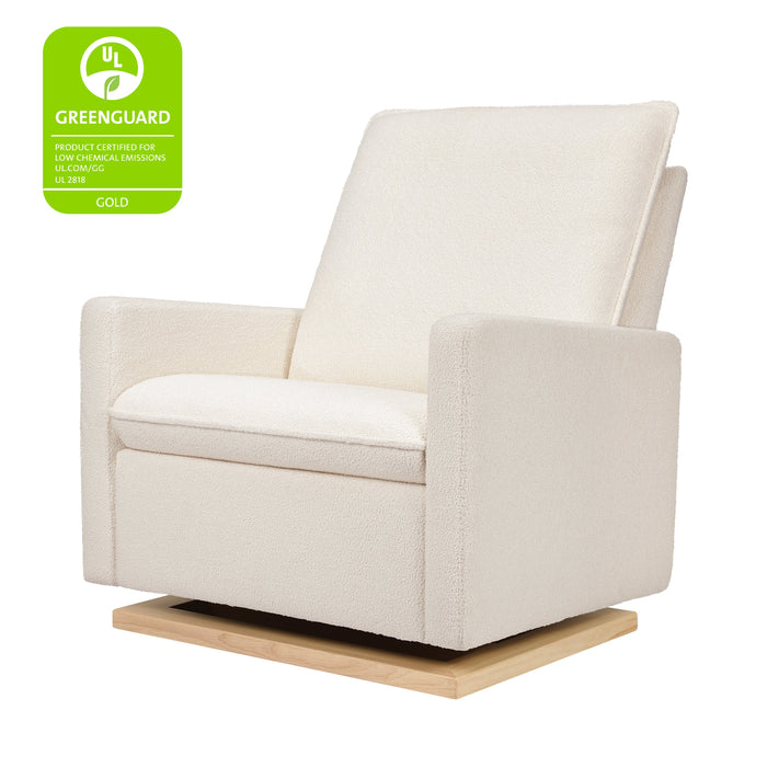 Babyletto Cali Pillowback Chair and a Half Glider in Fleece