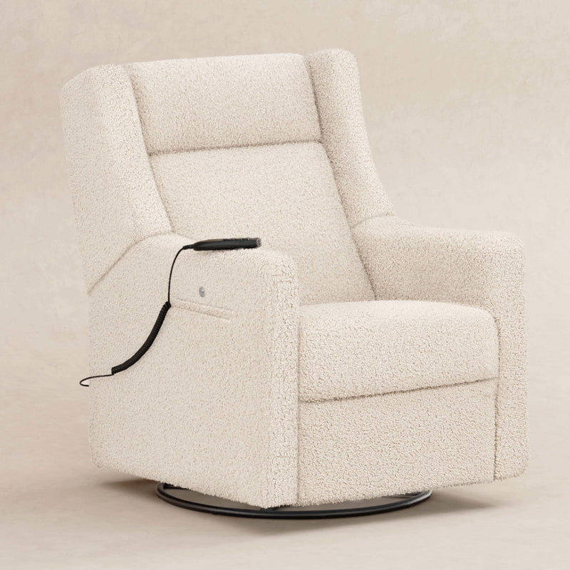 Babyletto Kiwi Deluxe Power Recliner & Swivel Glider with Heat and Massage