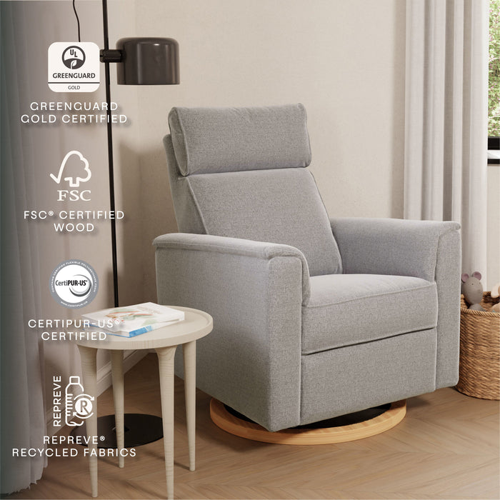 Monogram by Namesake Willa Plus Power Glider Recliner + Power Headrest