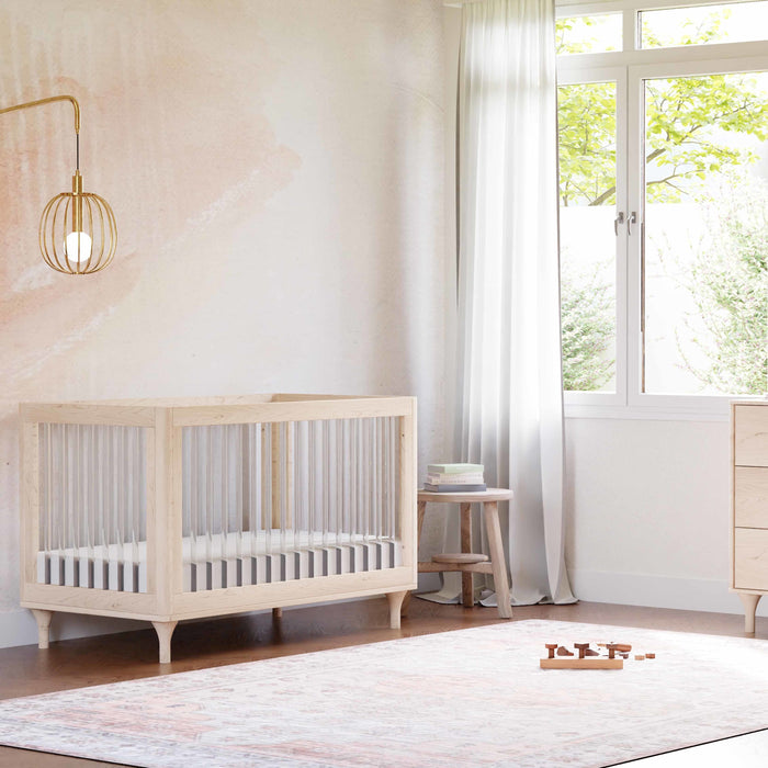 Babyletto Lolly 3-in-1 Convertible Crib with Toddler Bed Conversion Kit