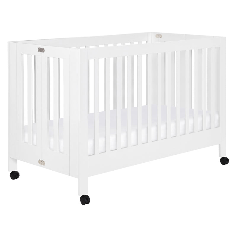 Babyletto Maki Portable Folding Crib with Toddler Bed Conversion Kit