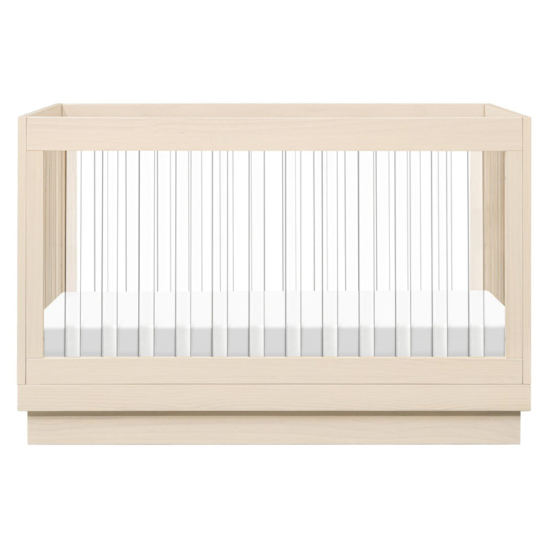 Babyletto Harlow Acrylic 3-in-1 Convertible Crib with Toddler Bed Conversion Kit