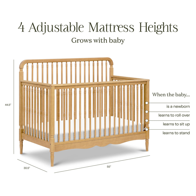 Namesake Liberty 4-in-1 Convertible Spindle Crib