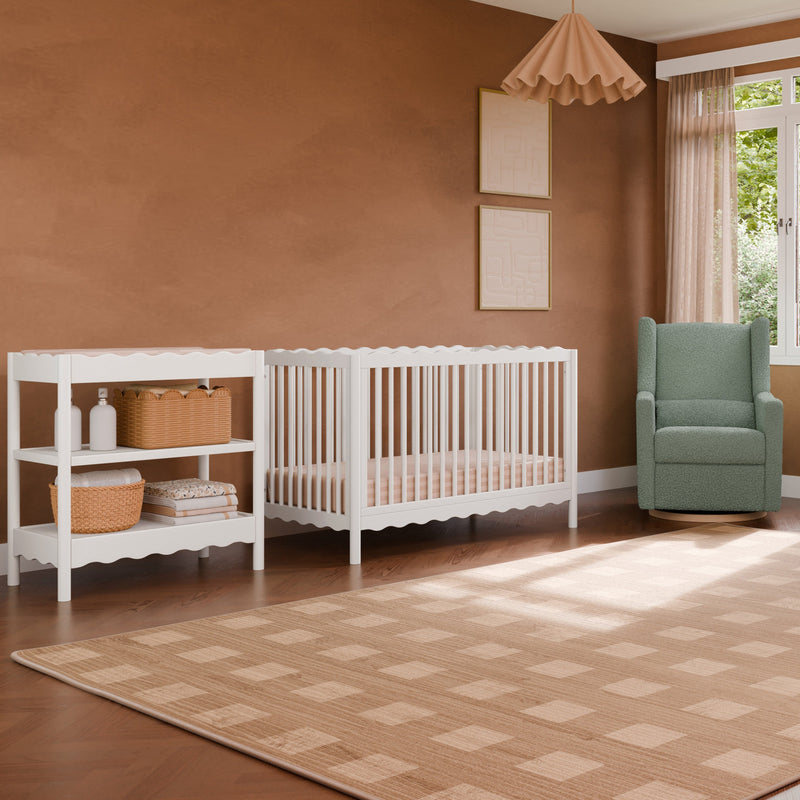 Babyletto Swell 4-in-1 Convertible Crib with Toddler Bed Conversion Kit