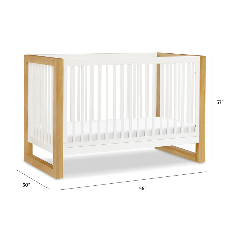 Namesake Nantucket 3-in-1 Convertible Crib with Toddler Bed Conversion Kit