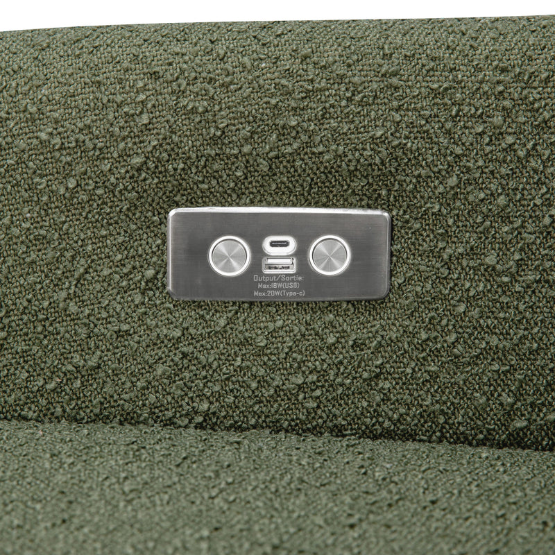 Babyletto Kiwi Electronic Recliner and Swivel Glider with USB port