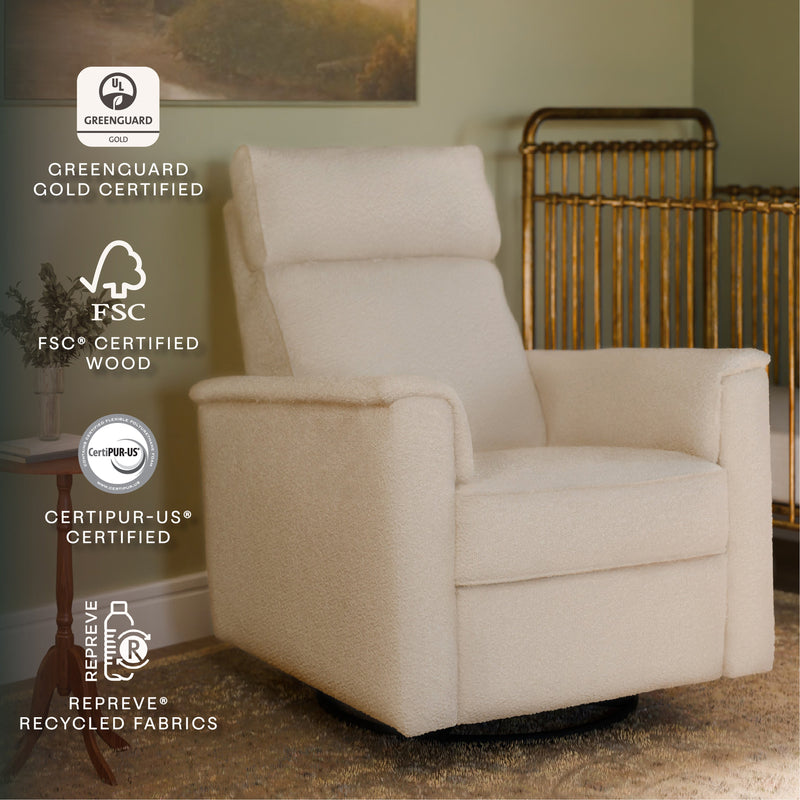 Namesake Willa Plus Power Glider Recliner + Power Headrest