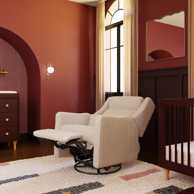 Babyletto Kiwi Plus Power Recliner and Swivel Glider with Power Adjustable Headrest and USB Port