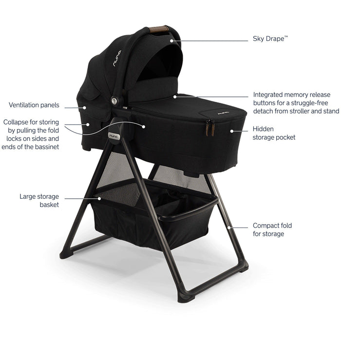 Nuna LYTL Bassinet + Stand
