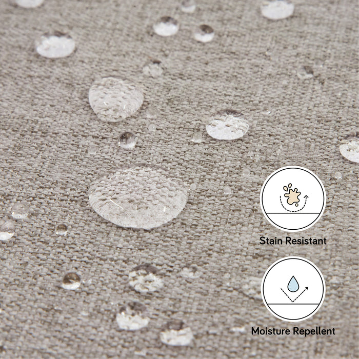 Babyletto Tuba Gliding Ottoman in Eco-Performance Fabric | Water Repellent & Stain Resistant