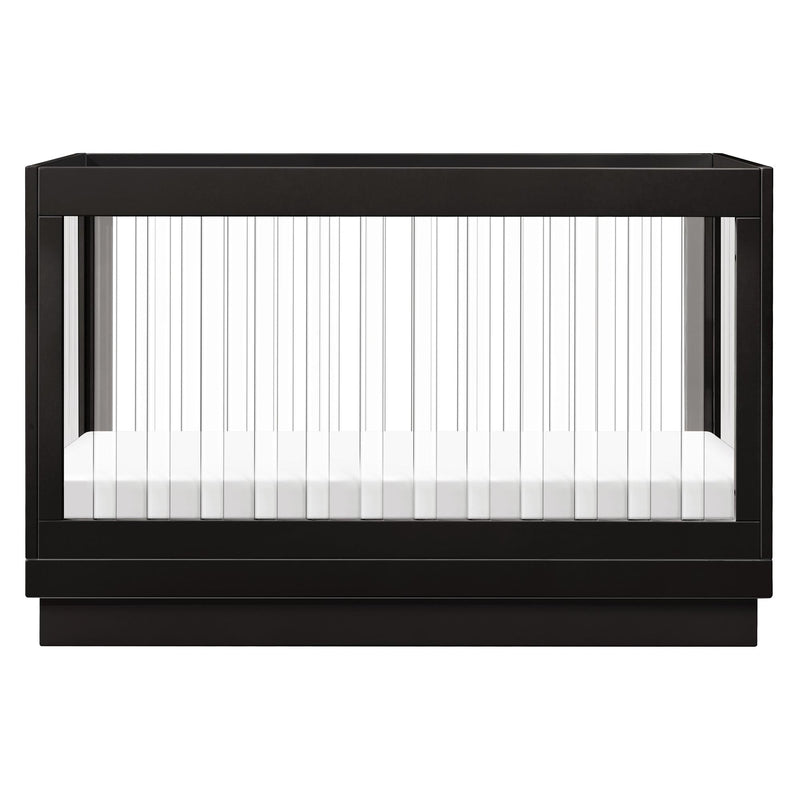Babyletto Harlow Acrylic 3-in-1 Convertible Crib with Toddler Bed Conversion Kit