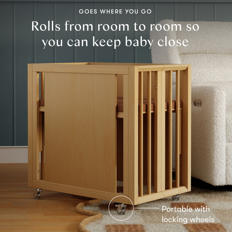 Babyletto Palma 8-in-1 Convertible All-Stages Crib with Bassinet & Toddler Bed Kits
