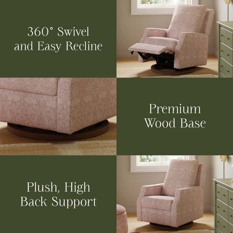 Morris & Co. x Namesake Crewe Recliner and Swivel Glider