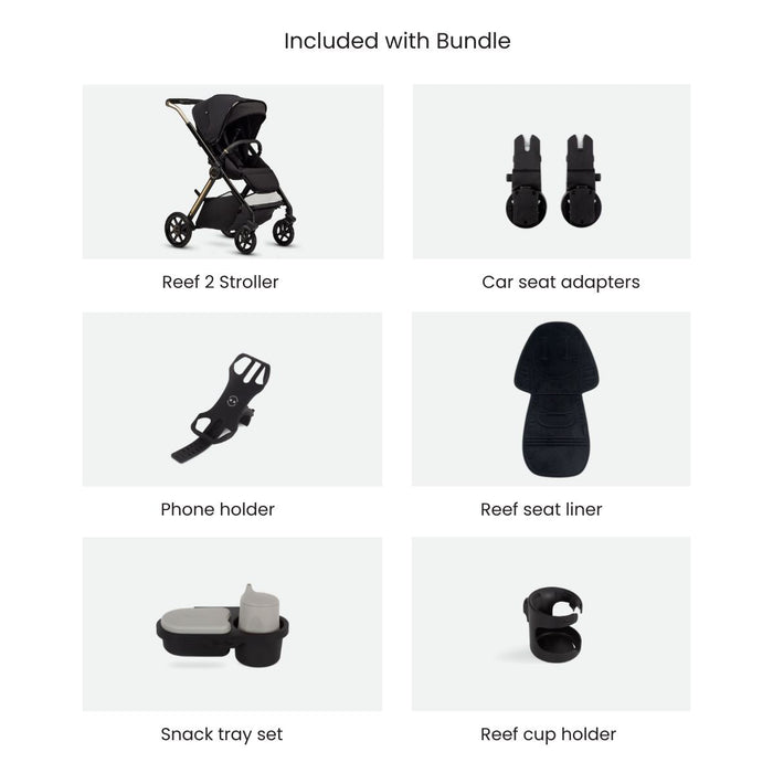 Silver Cross Reef 2 Stroller + Accessory Bundle (2025 Edition)