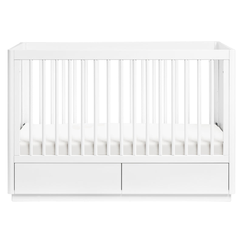 Babyletto Bento 3-in-1 Convertible Storage Crib with Toddler Bed Conversion Kit