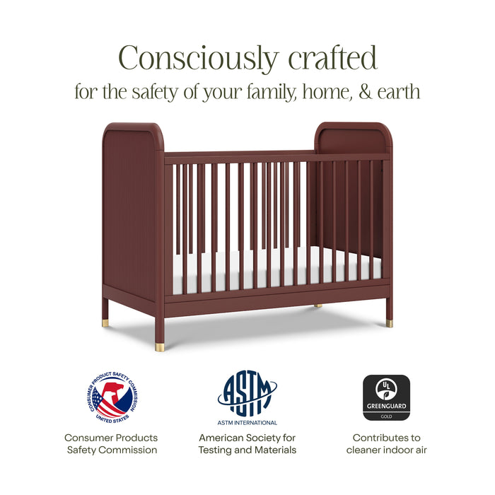 Namesake Brimsley Tambour 3-in-1 Convertible Crib