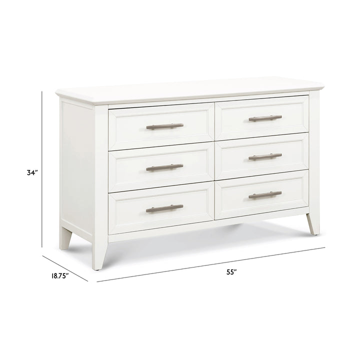 Monogram by Namesake Beckett 6-Drawer Double Dresser