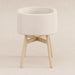 M26834GYLB,Babyletto,babyletto x GATHRE Capsule Bassinet in Ivory