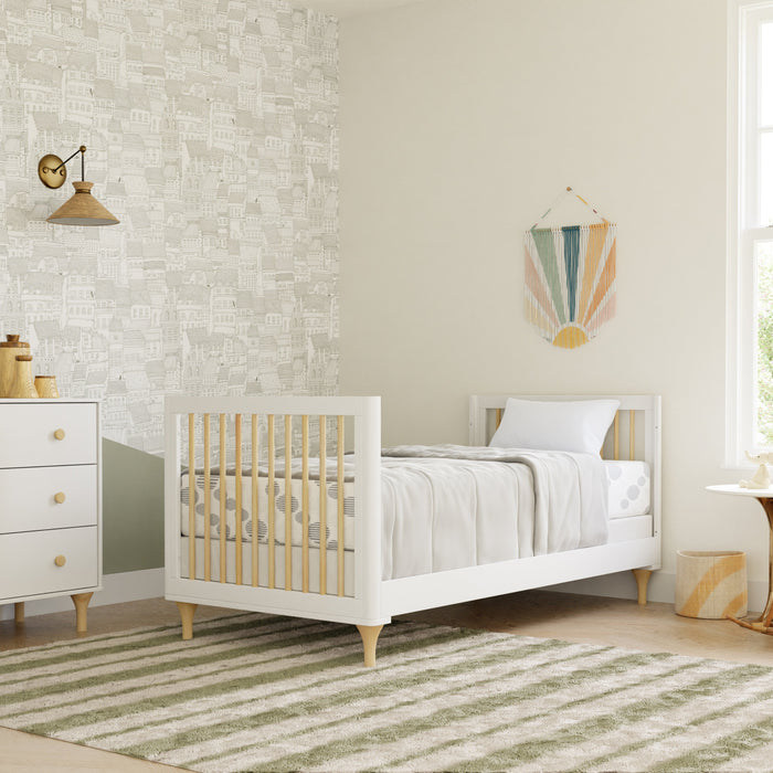 Babyletto Lolly 4-in-1 Convertible Mini Crib with Toddler Bed Conversion Kit