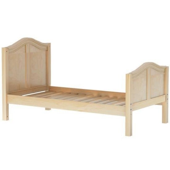 Maxtrix Twin Traditional Bed with Low Bed End