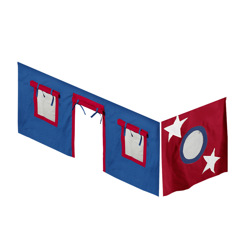 Maxtrix Twin Low Loft / Bunk Under Bed Curtain