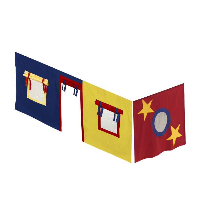 Maxtrix Twin Low Loft / Bunk Under Bed Curtain