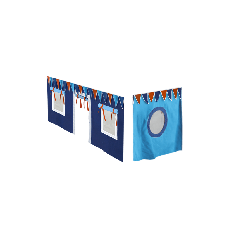 Maxtrix Twin Low Loft / Bunk Under Bed Curtain