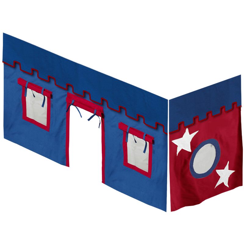 Maxtrix Twin Mid Loft Underbed Curtain