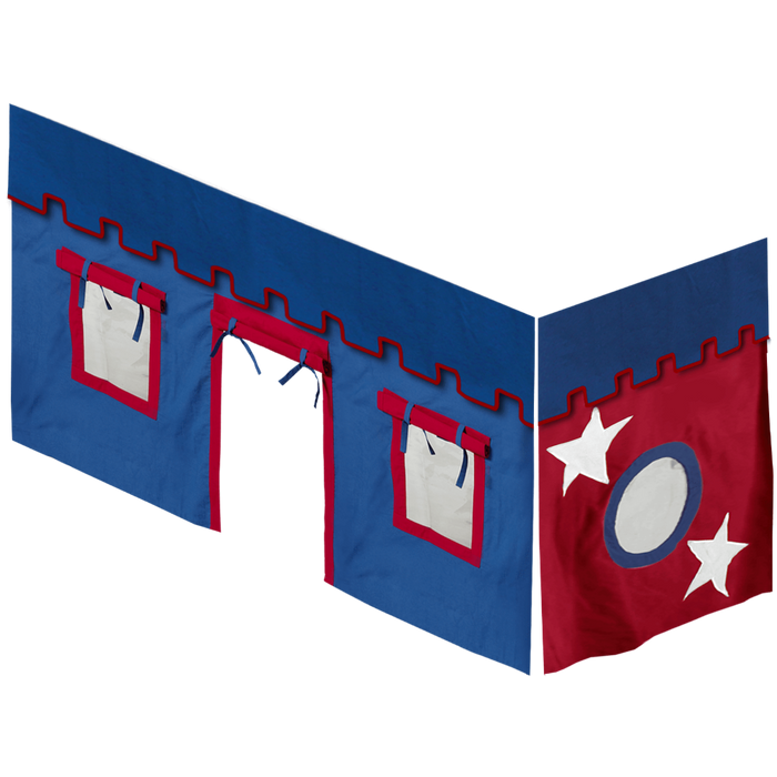 Maxtrix Twin Mid Loft Underbed Curtain